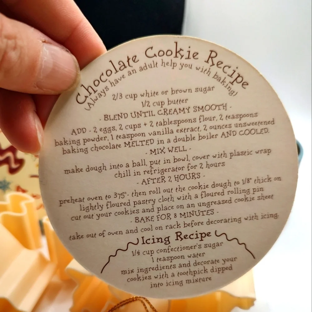 💥3/$20 New England Country Christmas Muffy Vanderbear Miniature Cookie Cutters!